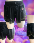 Butterfly Shorts Rhinestones