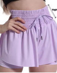 High waisted Butterfly shorts