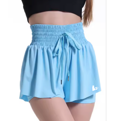 High waisted Butterfly shorts