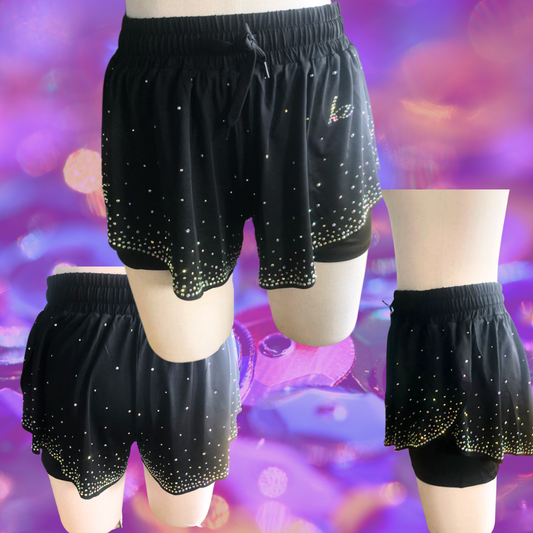 Butterfly Shorts Rhinestones