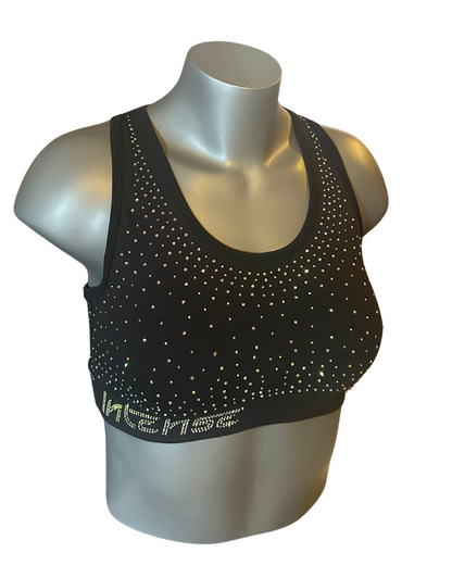Sport bra rhinestones Lorie