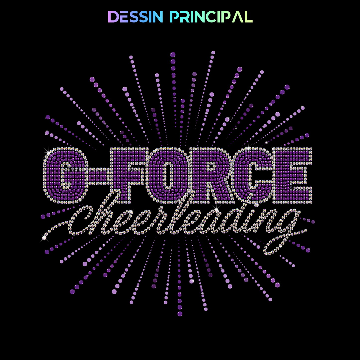 GForce - Design de club rhinestone