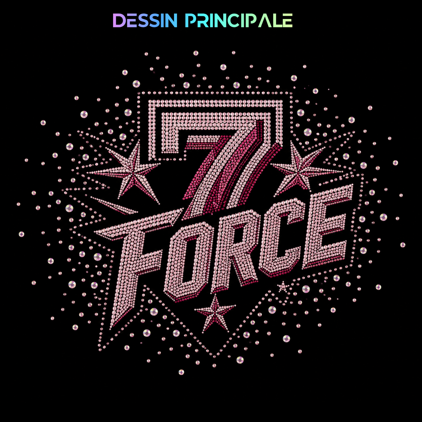 7Force - Design club rhinestone