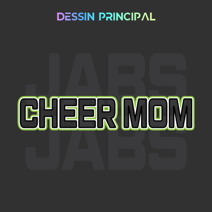 Jabs - Design cheer mom/dad