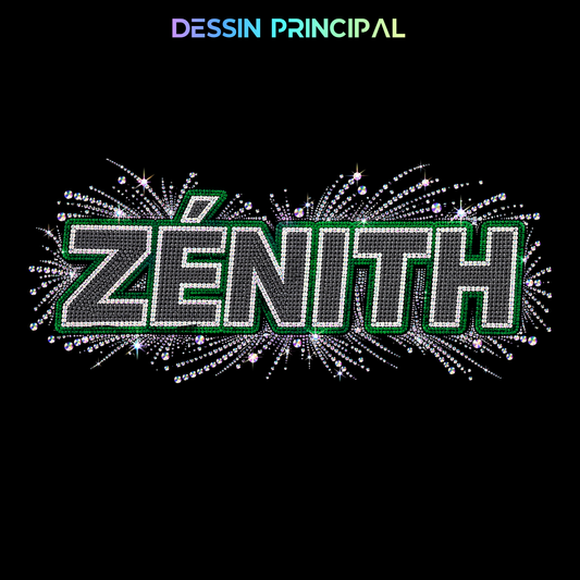Zénith - Design de club rhinestone